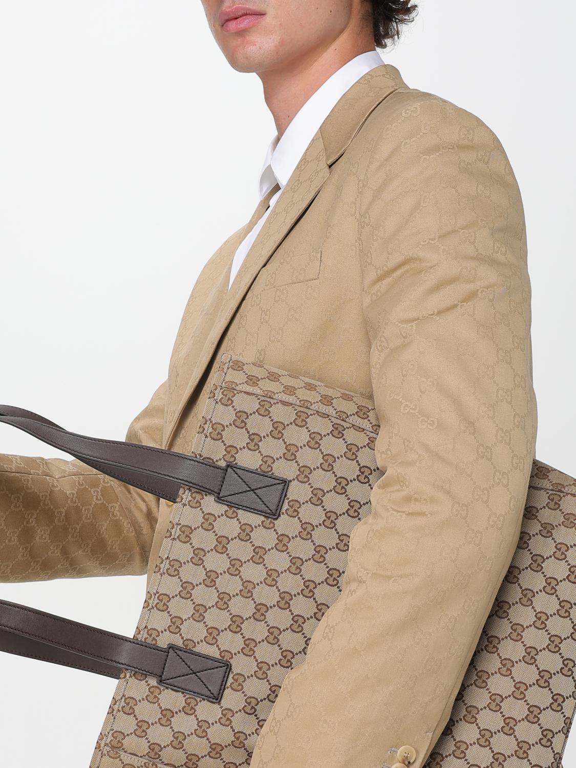 Gucci Shoulder Bag Men Ebony