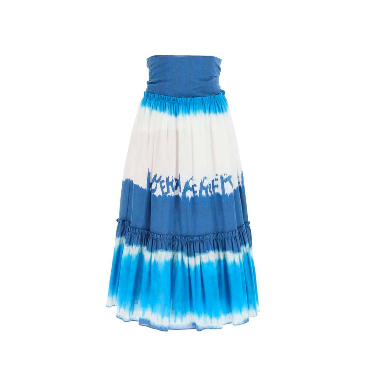 Alberta Ferretti Tie Dye Midi Skirt Women