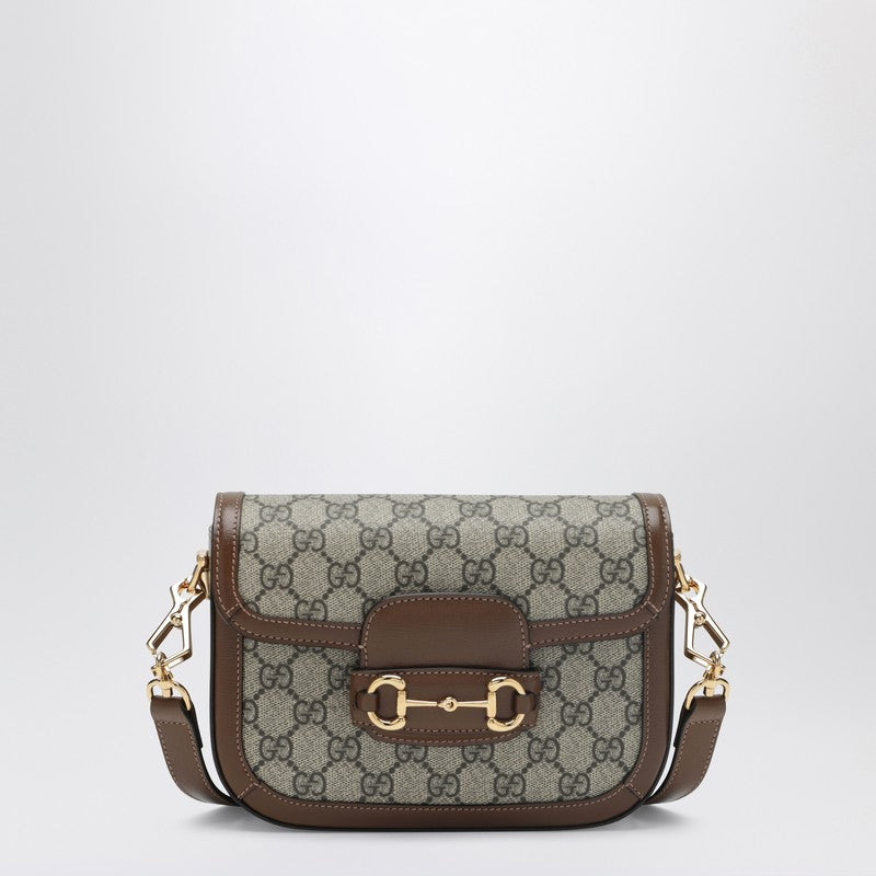 Gucci Brown Horsebit 1955 Mini Bag Women