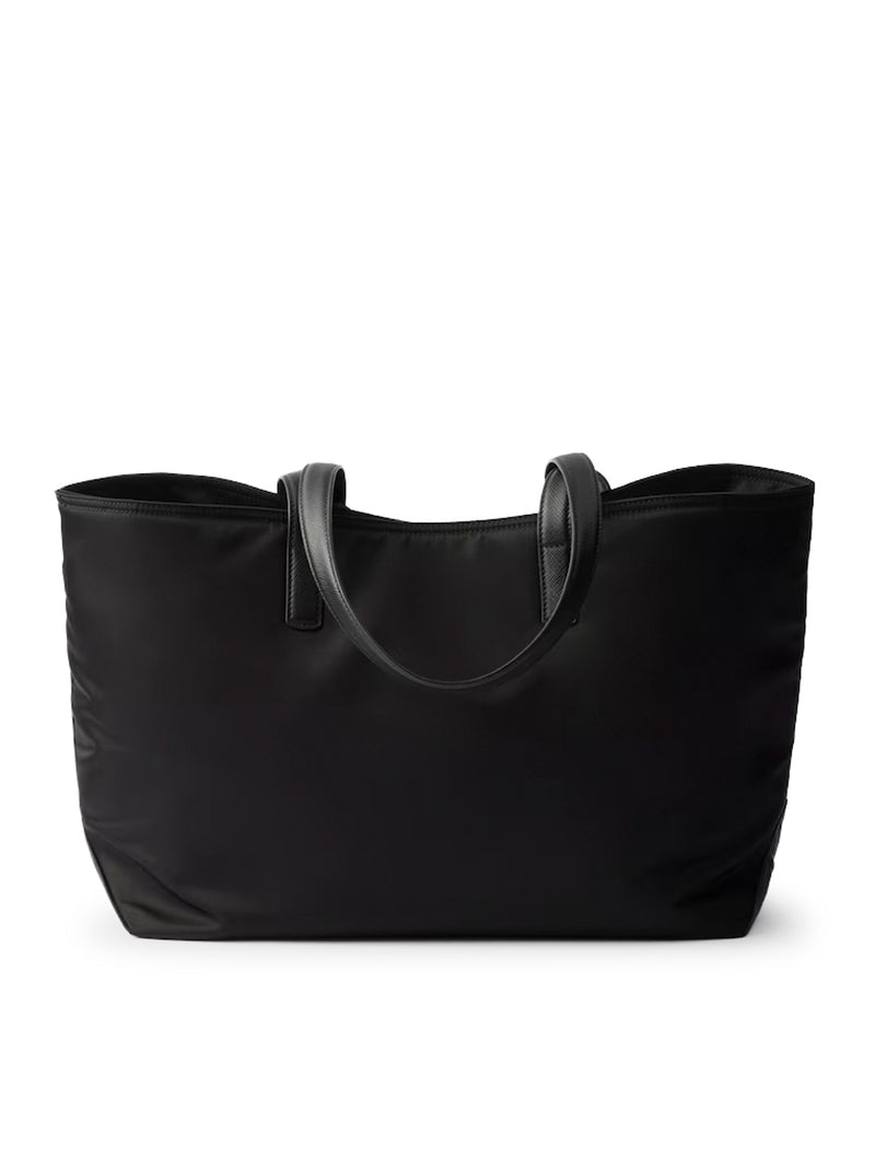 Prada Women Re-Edition 1978 Medium Shopping Bag In Re-Nylon And Saffiano