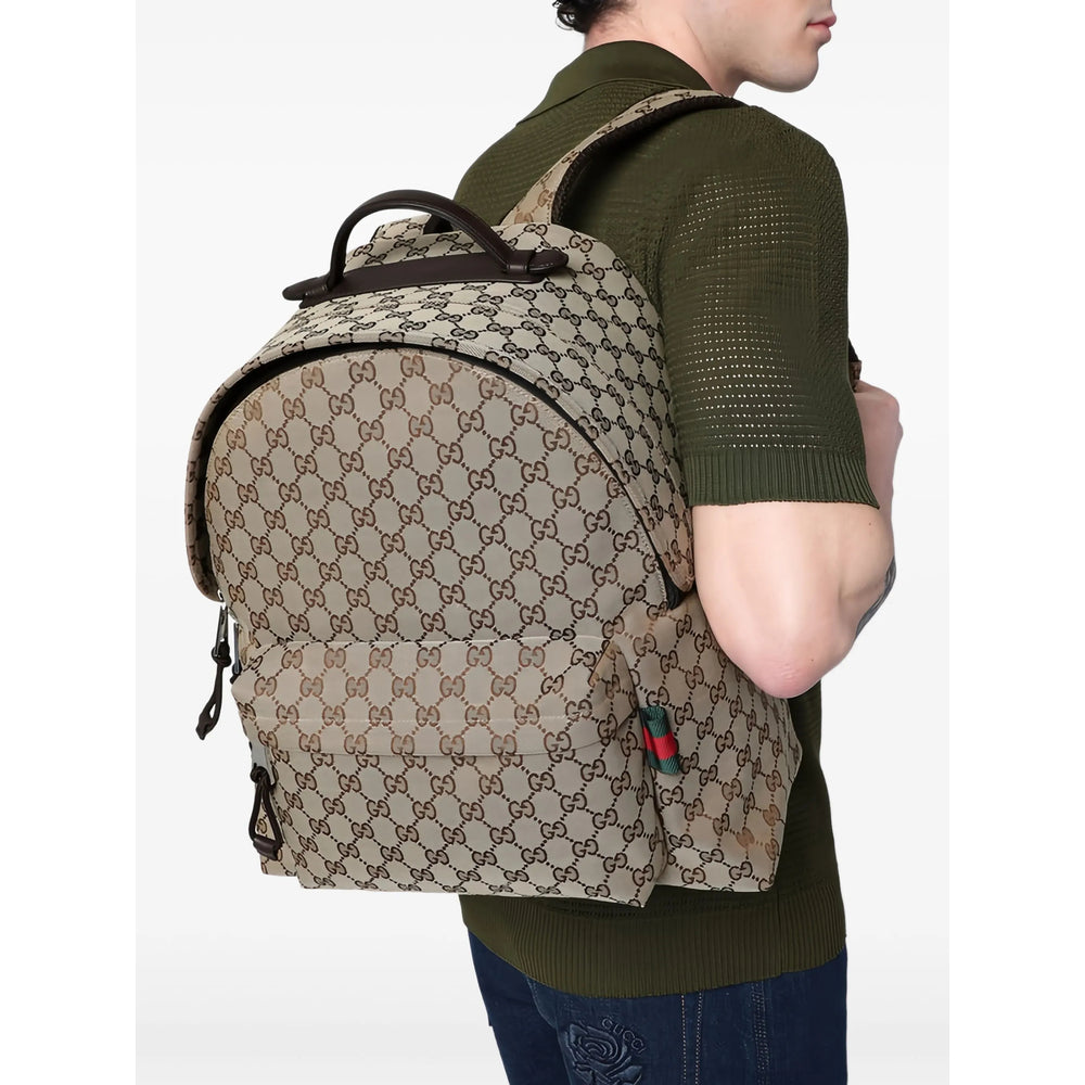 Gucci Neutrals Backpacks Men