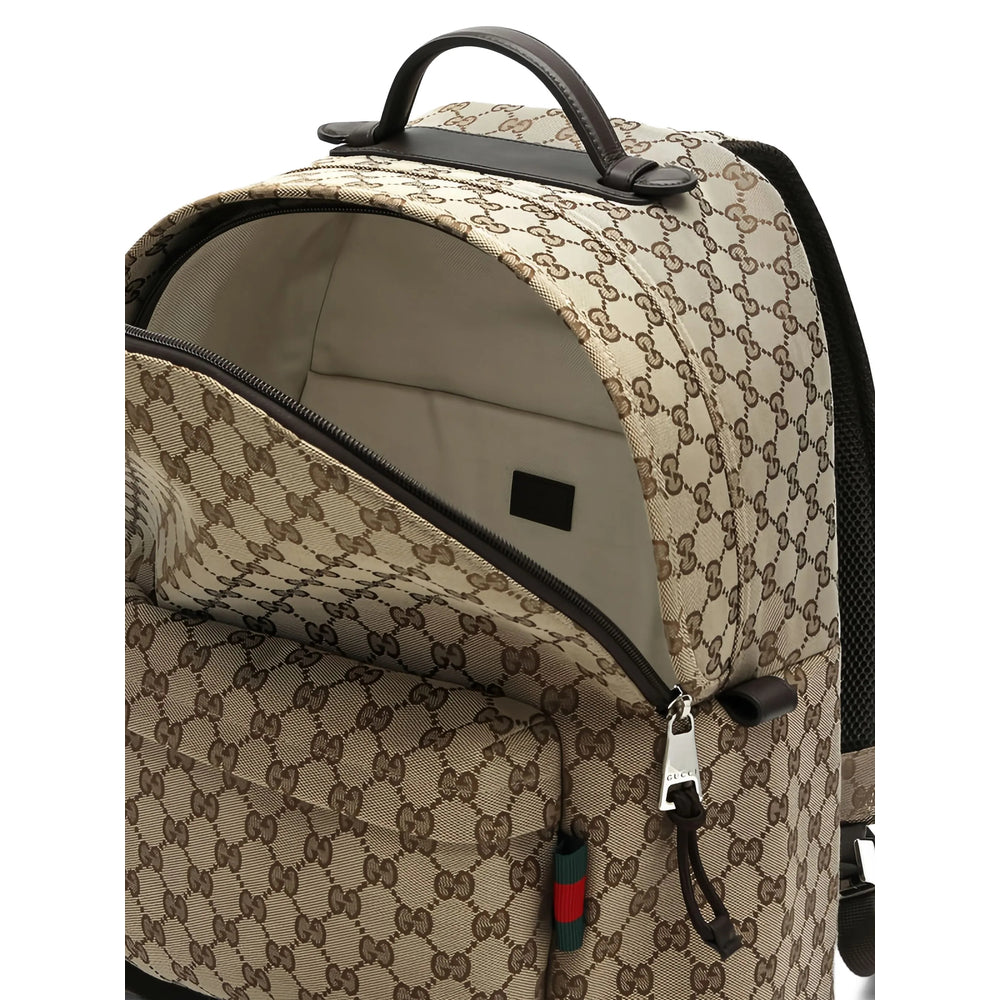 Gucci Neutrals Backpacks Men
