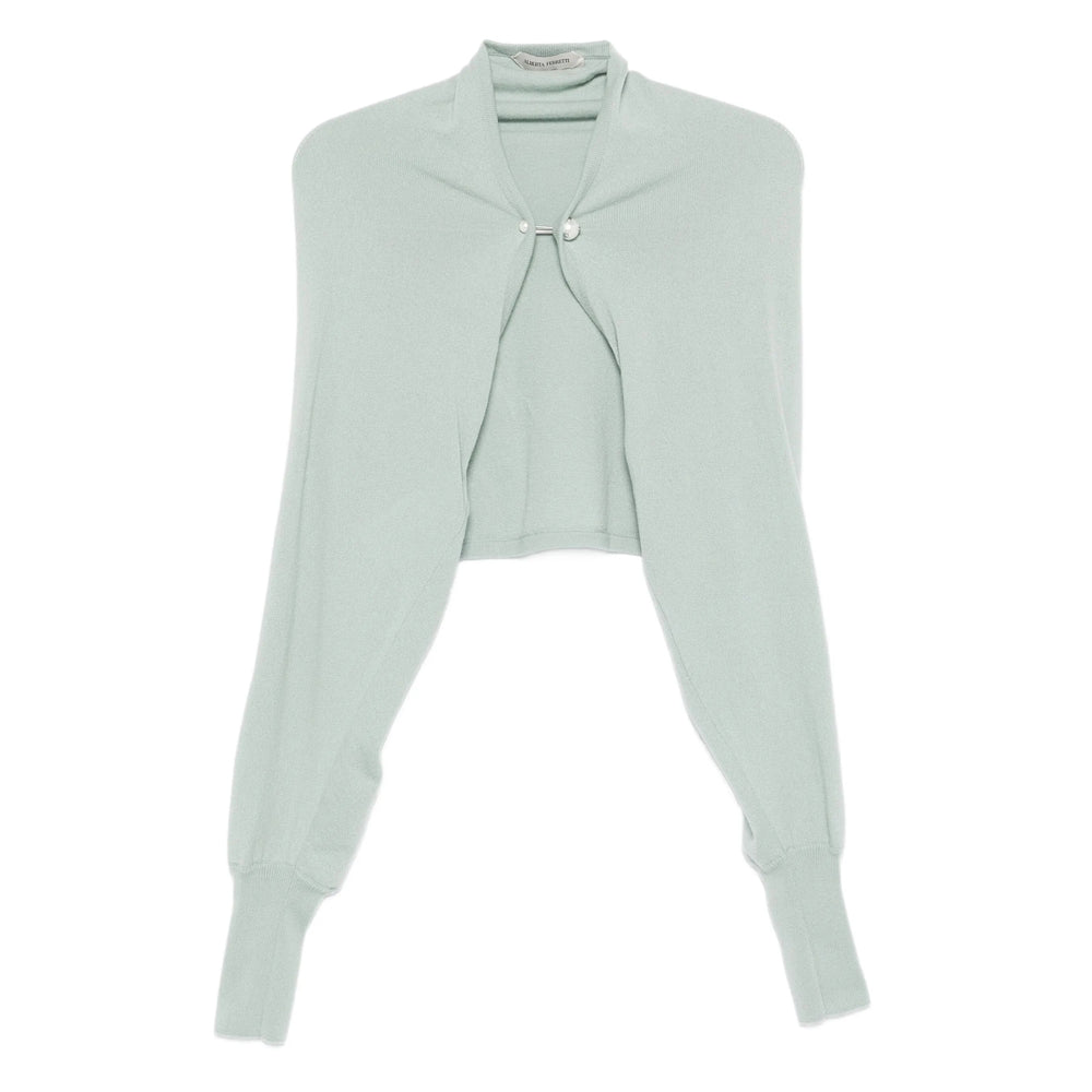 Alberta Ferretti Green Knitwear - Cardigans Women