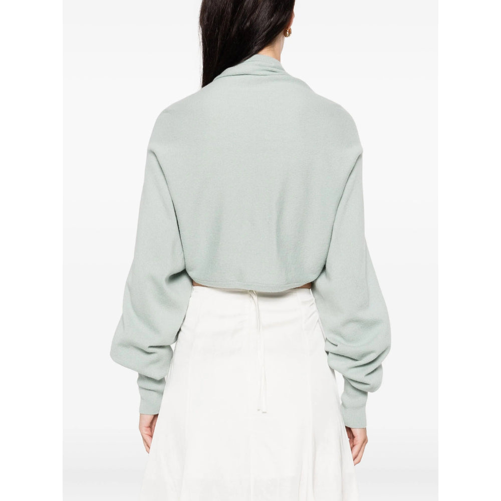 Alberta Ferretti Green Knitwear - Cardigans Women