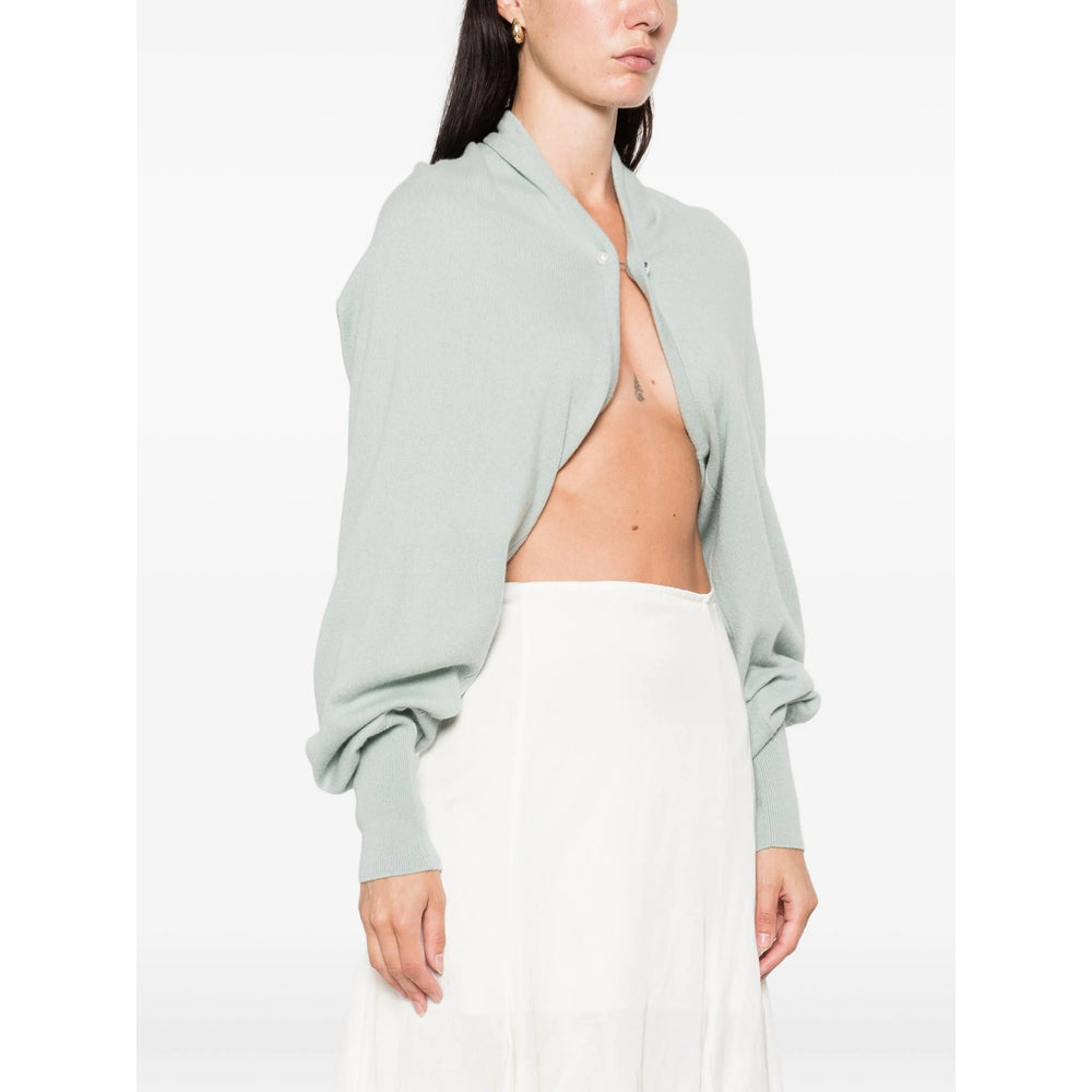 Alberta Ferretti Green Knitwear - Cardigans Women