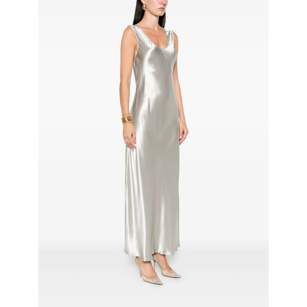 Alberta Ferretti Silver Dresses - Evening Dresses Women