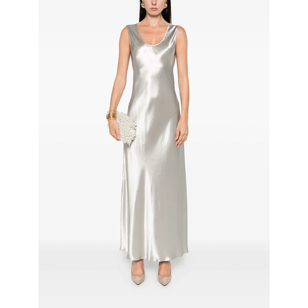 Alberta Ferretti Silver Dresses - Evening Dresses Women