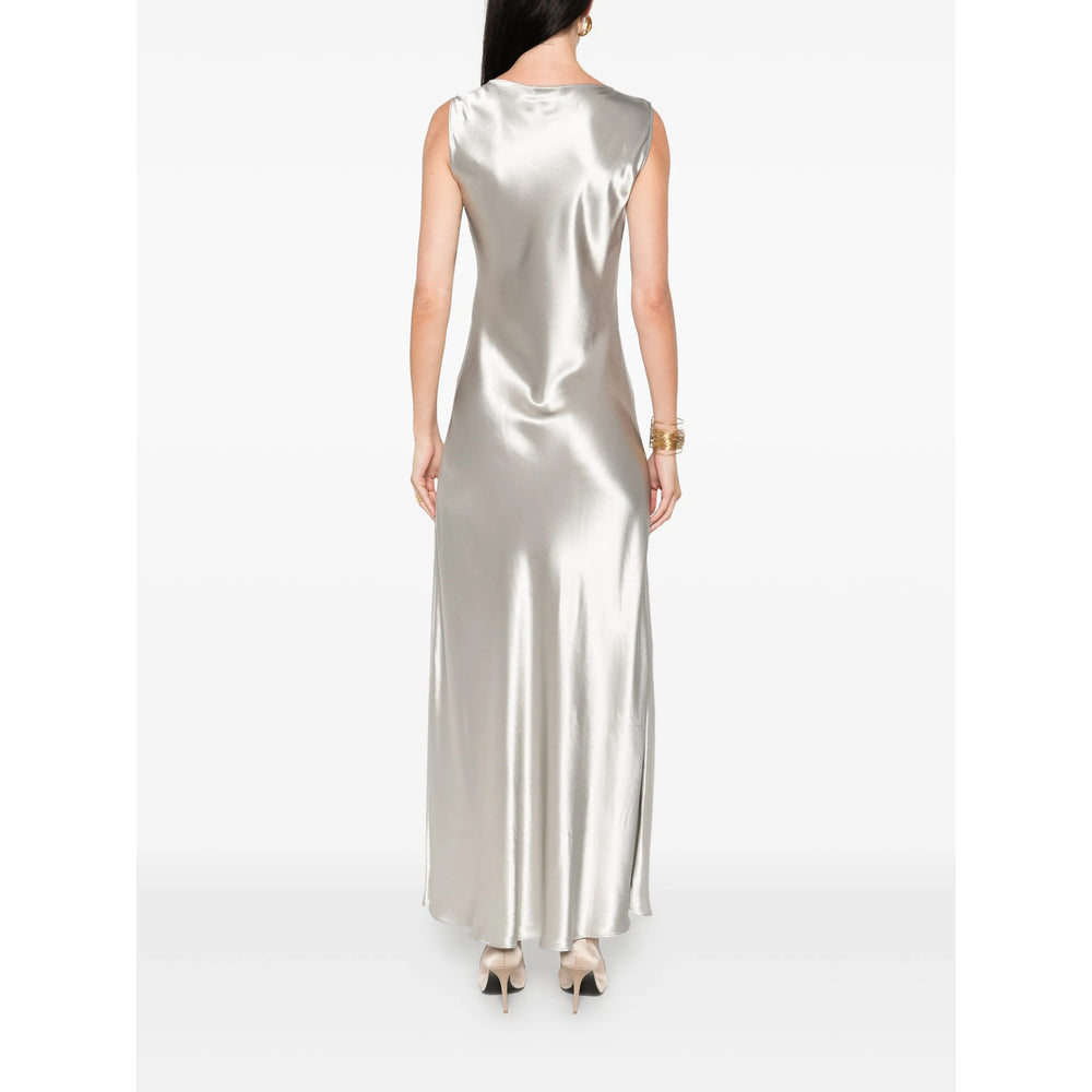Alberta Ferretti Silver Dresses - Evening Dresses Women
