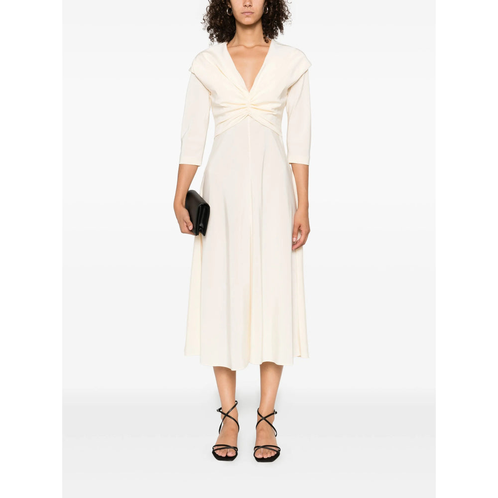 Alberta Ferretti Yellow Dresses - Day Dresses Women
