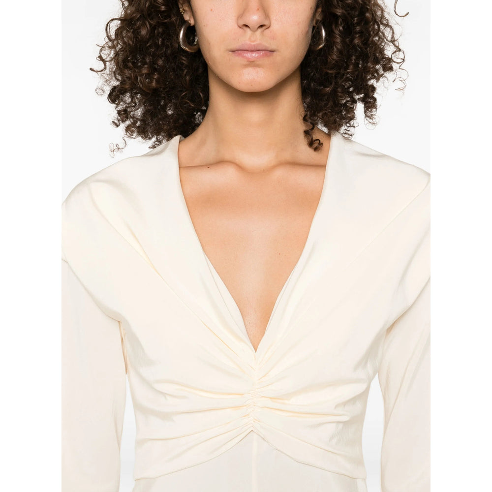 Alberta Ferretti Yellow Dresses - Day Dresses Women