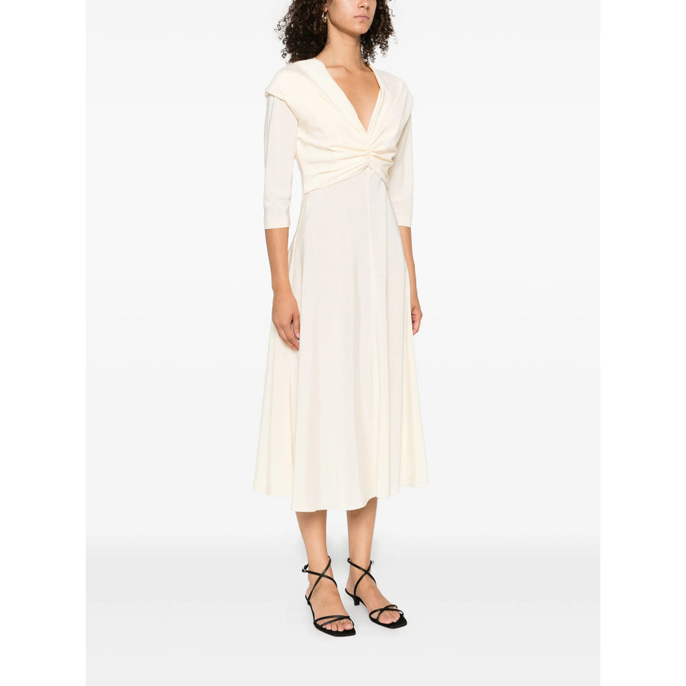 Alberta Ferretti Yellow Dresses - Day Dresses Women