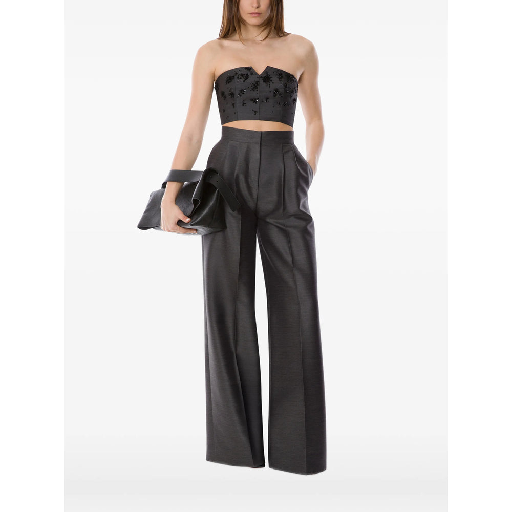 Alberta Ferretti Black Tops - Blouses Women