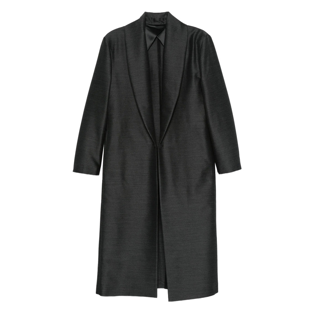 Alberta Ferretti Black Coats - Single Breasted Coats Women