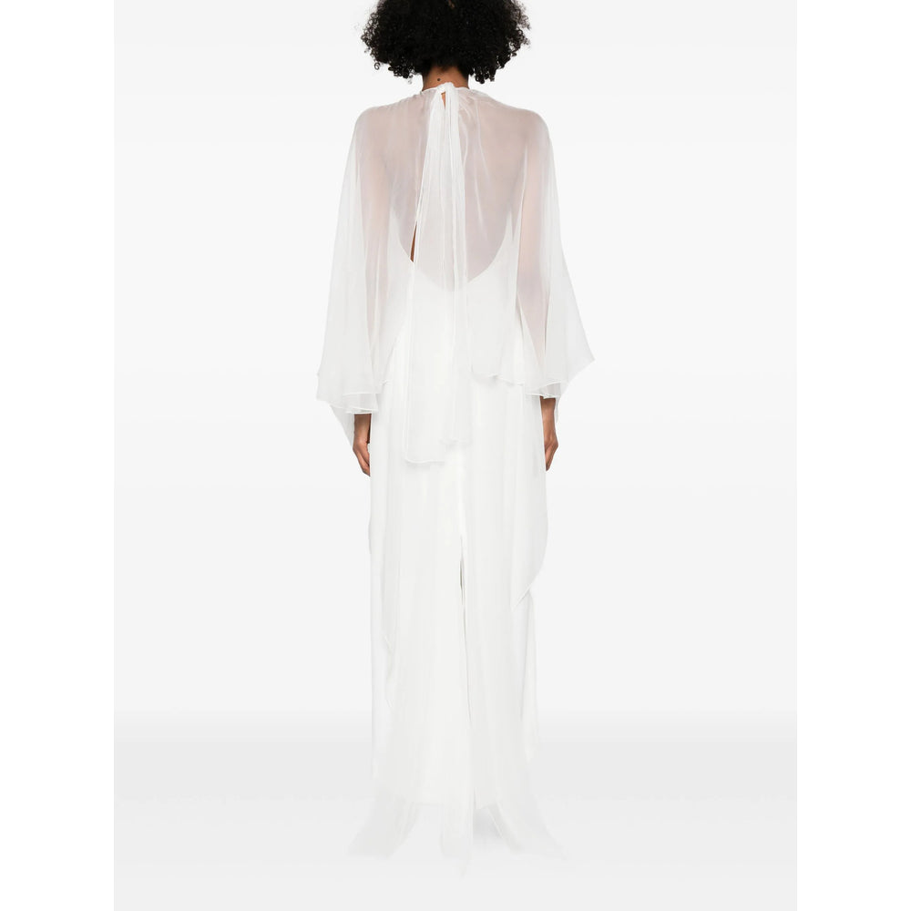 Alberta Ferretti White Dresses - Bridal Dresses Women