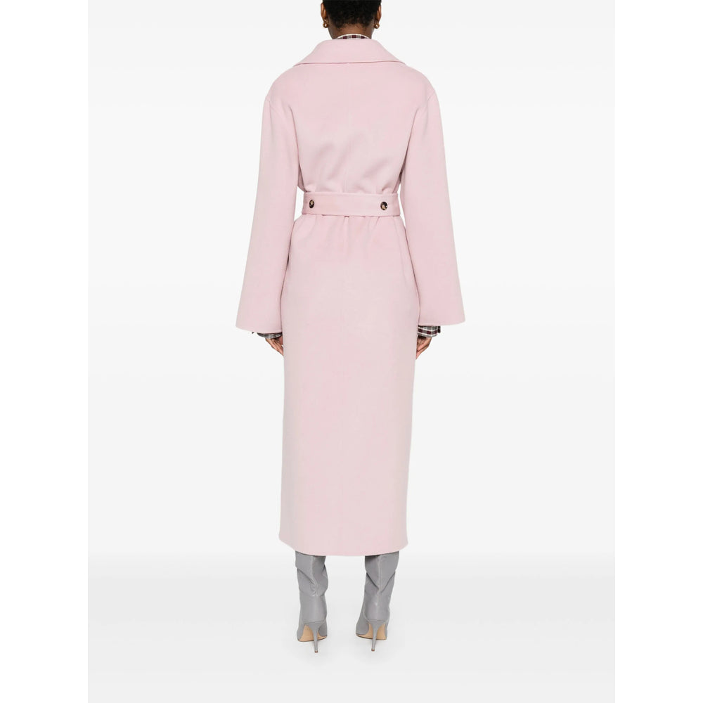 Alberta Ferretti Pink Coats - Single Breasted Coats Women