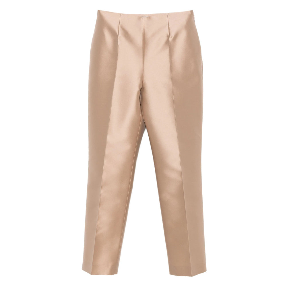 Alberta Ferretti Neutrals Trousers - High-Waisted Trousers Women