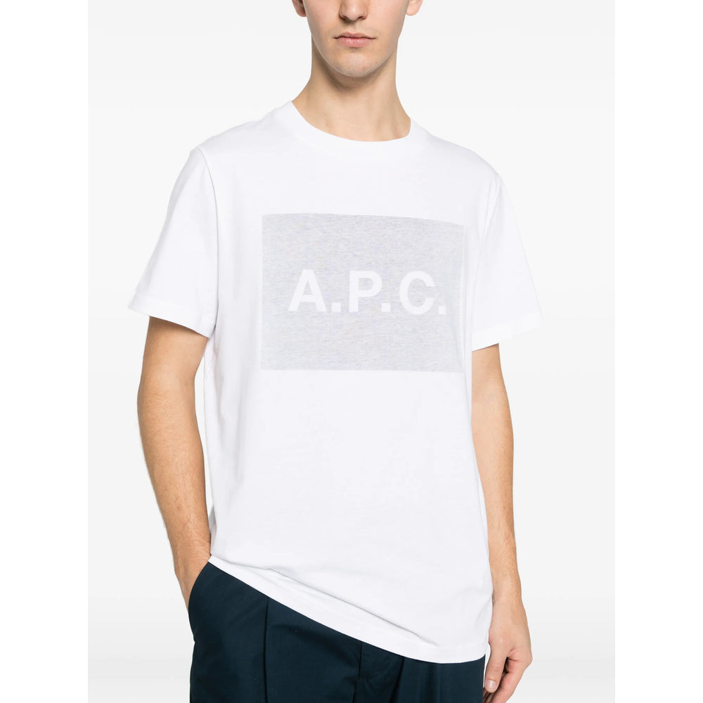A.P.C. White T-Shirts & Vests - T-Shirts Men