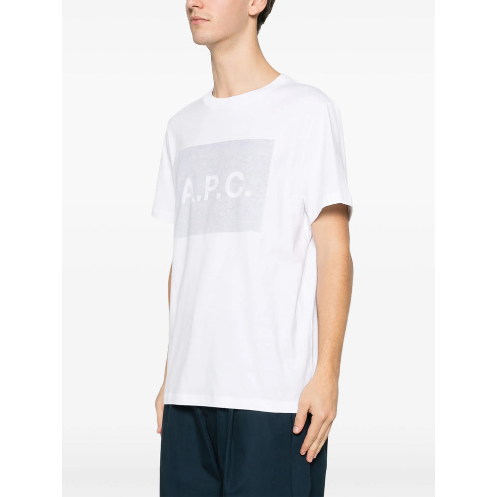 A.P.C. White T-Shirts & Vests - T-Shirts Men
