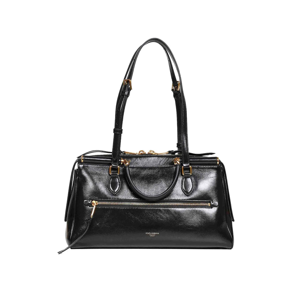 Dolce & Gabbana Black Tote Bags Women