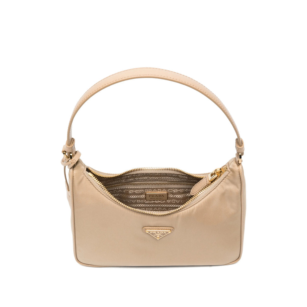 Prada Neutrals Shoulder Bags Women