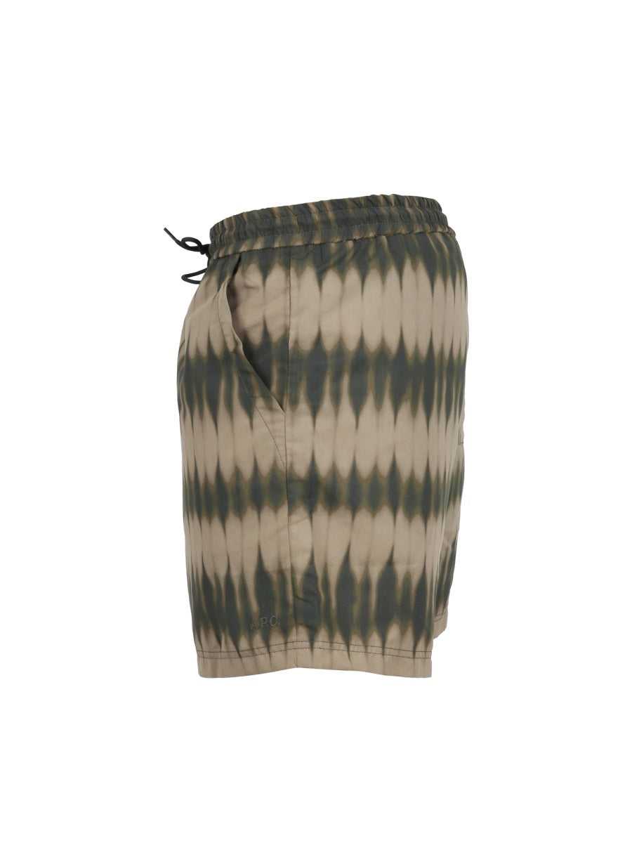 A.P.C. Men Swimsuit With Print