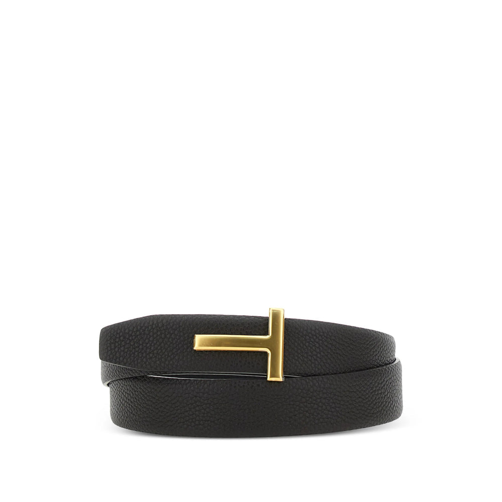 Tom Ford Black Belt Bags Men
