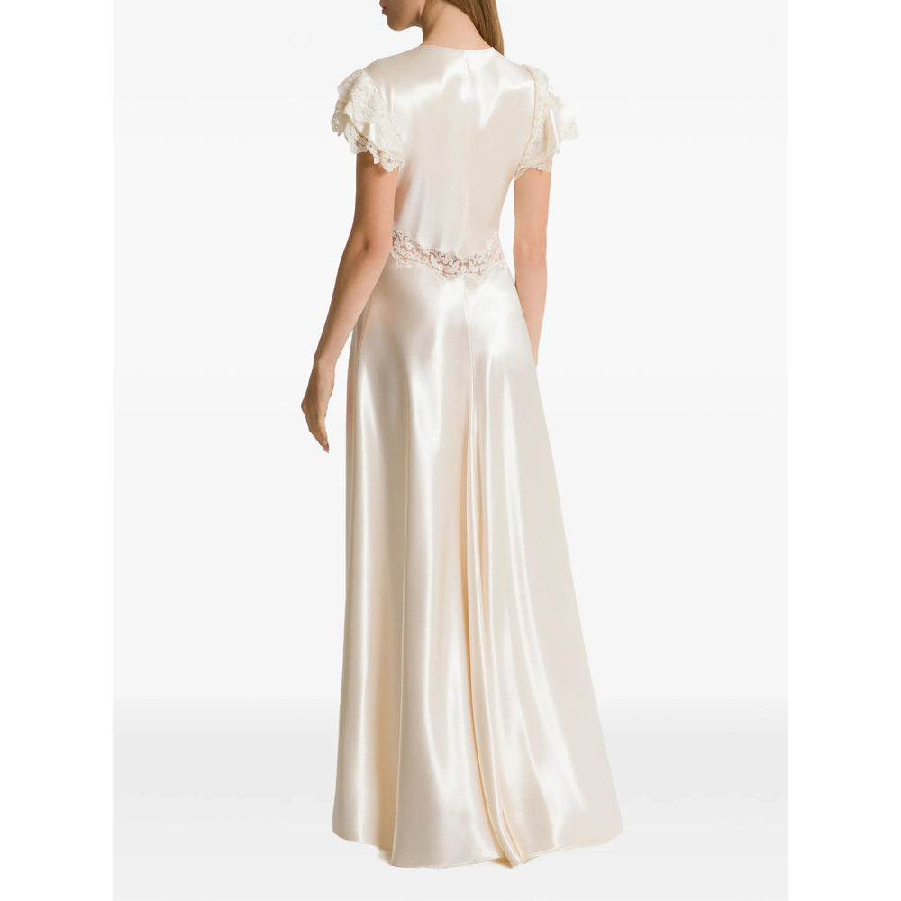 Alberta Ferretti Neutrals Dresses - Evening Dresses Women