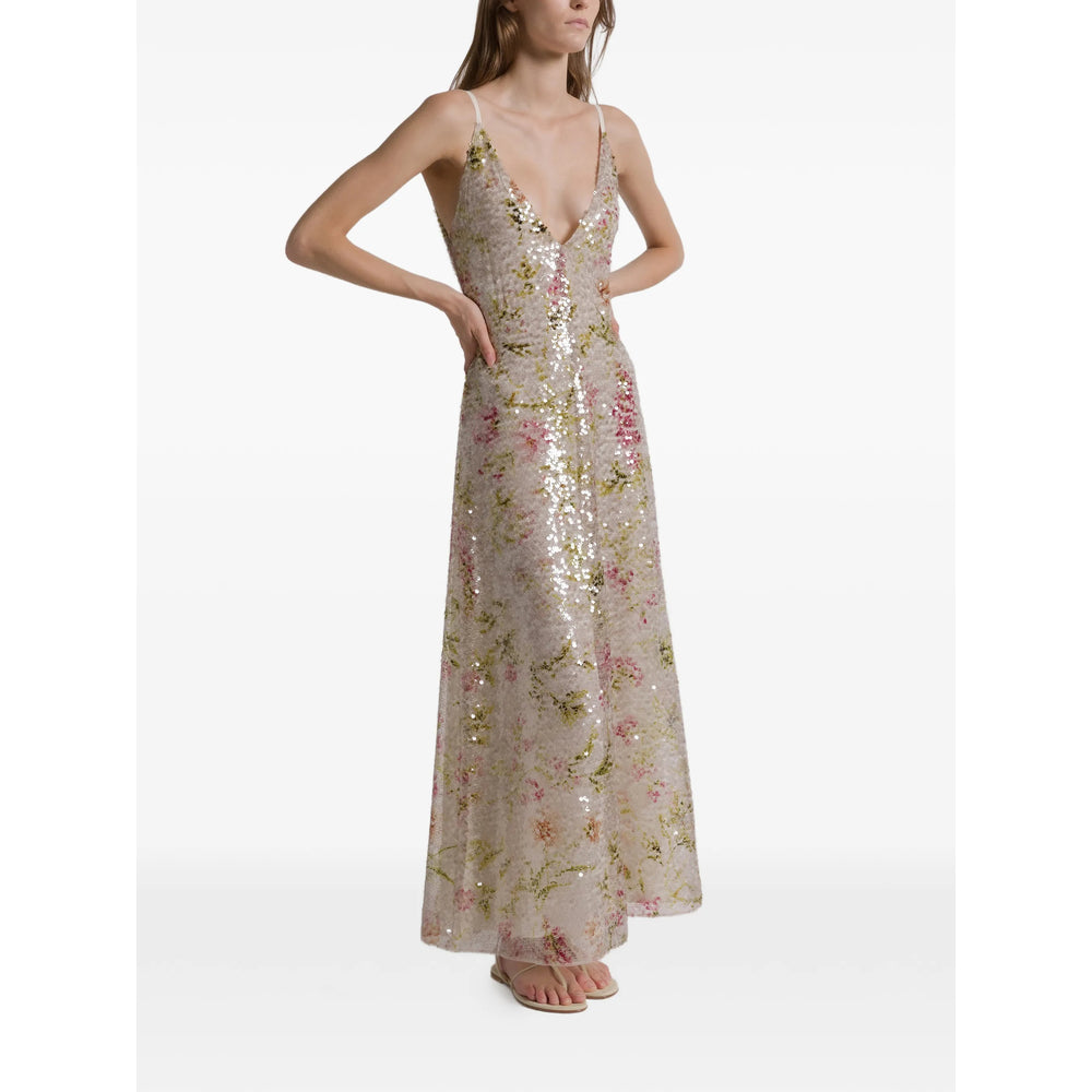 Alberta Ferretti Neutrals Dresses - Evening Dresses Women