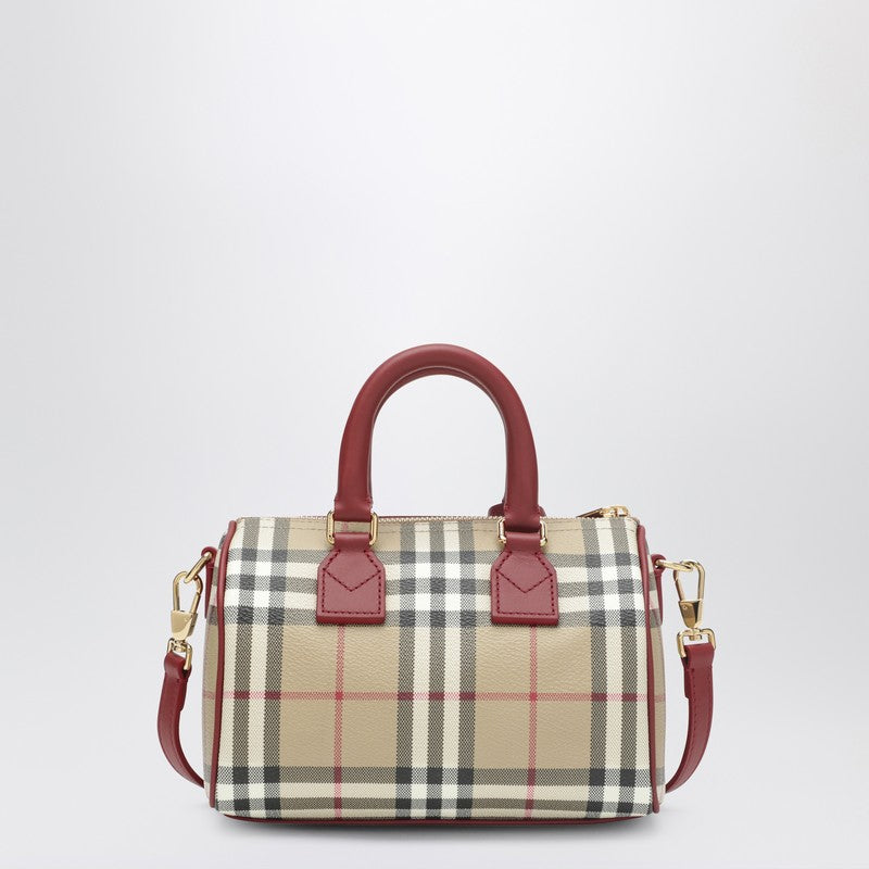 Burberry Mini Check Bowling Bag Women
