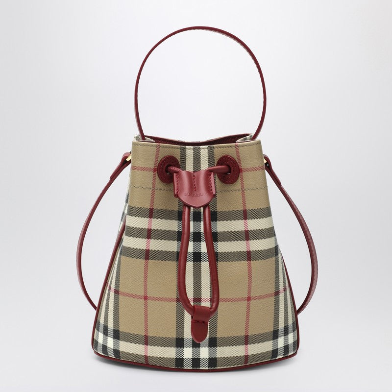 Burberry Check Mini Bucket Bag Women