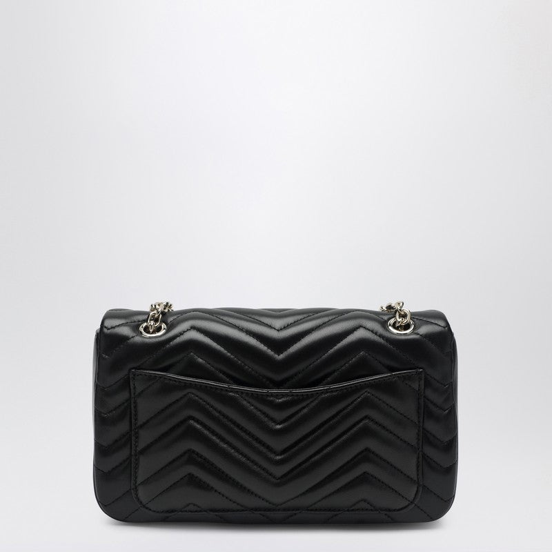 Gucci Medium Gg Marmont Black Shoulder Bag Women