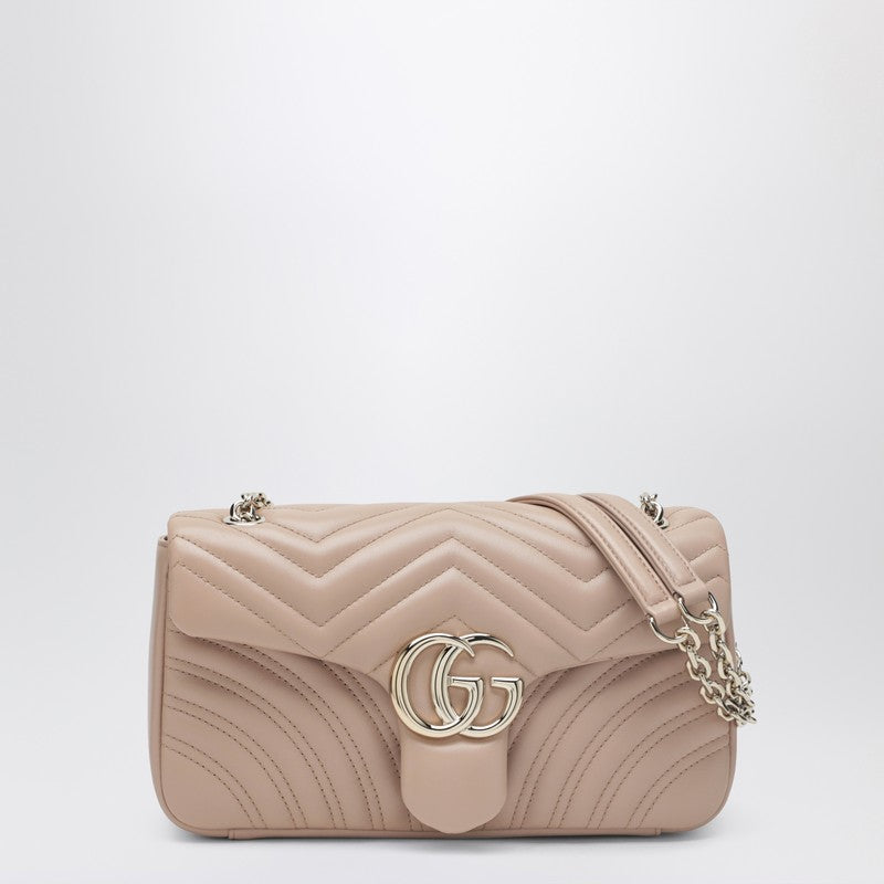 Gucci Medium Gg Marmont Shoulder Bag In Light Pink Women