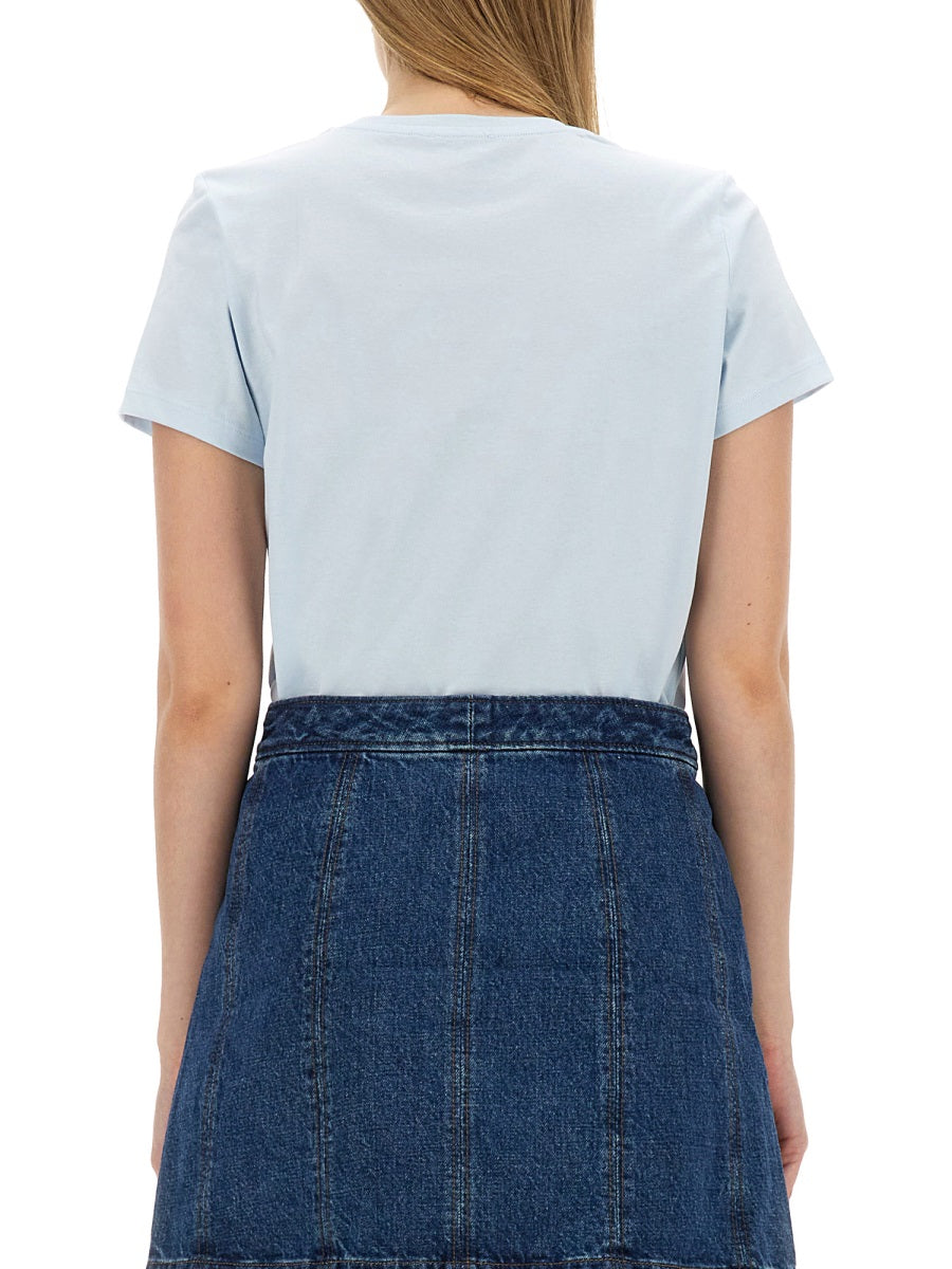 A.P.C. Women T-Shirt With Logo