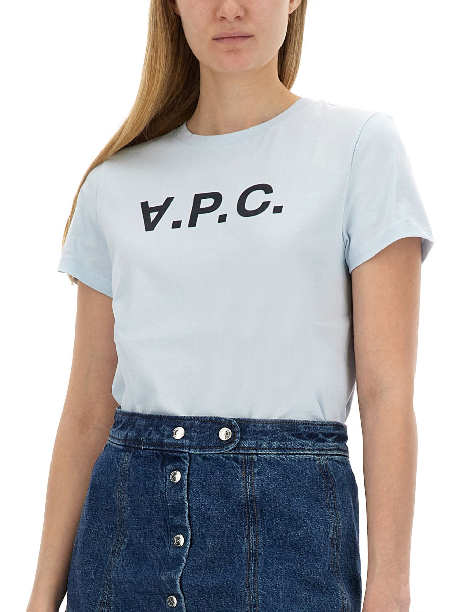 A.P.C. Women T-Shirt With Logo