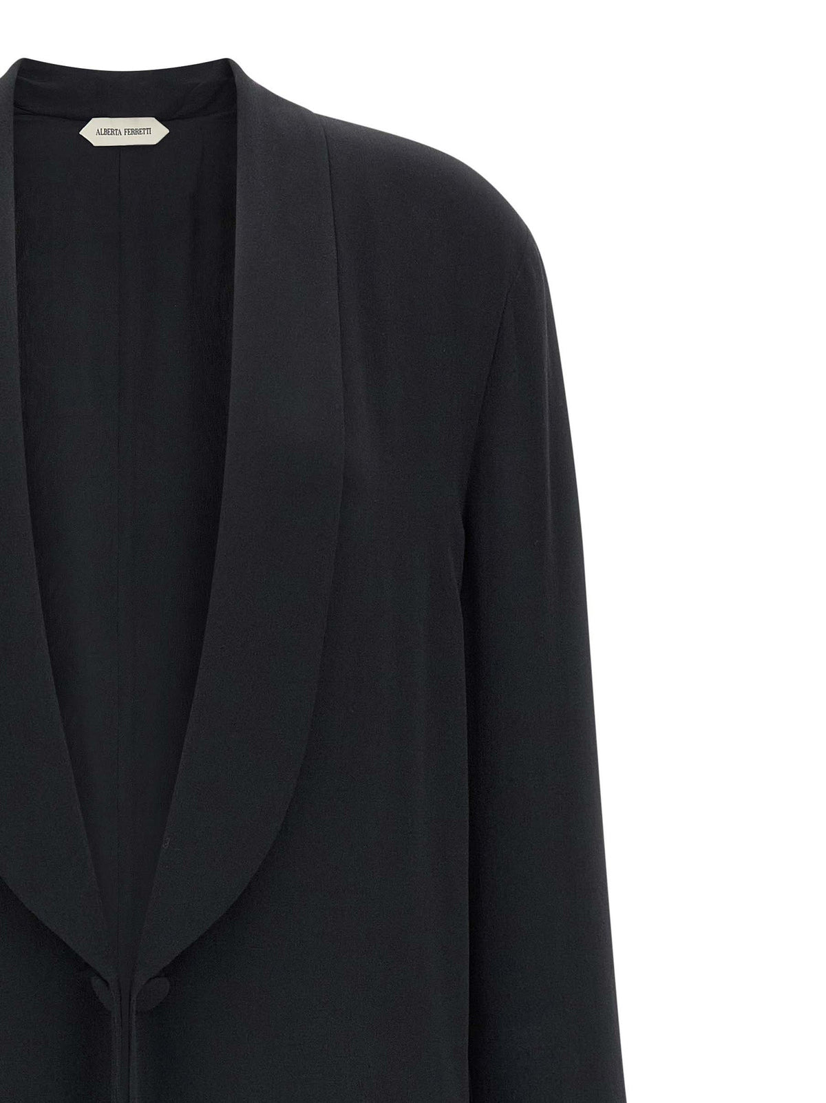 Alberta Ferretti Women Silk Georgette Coat