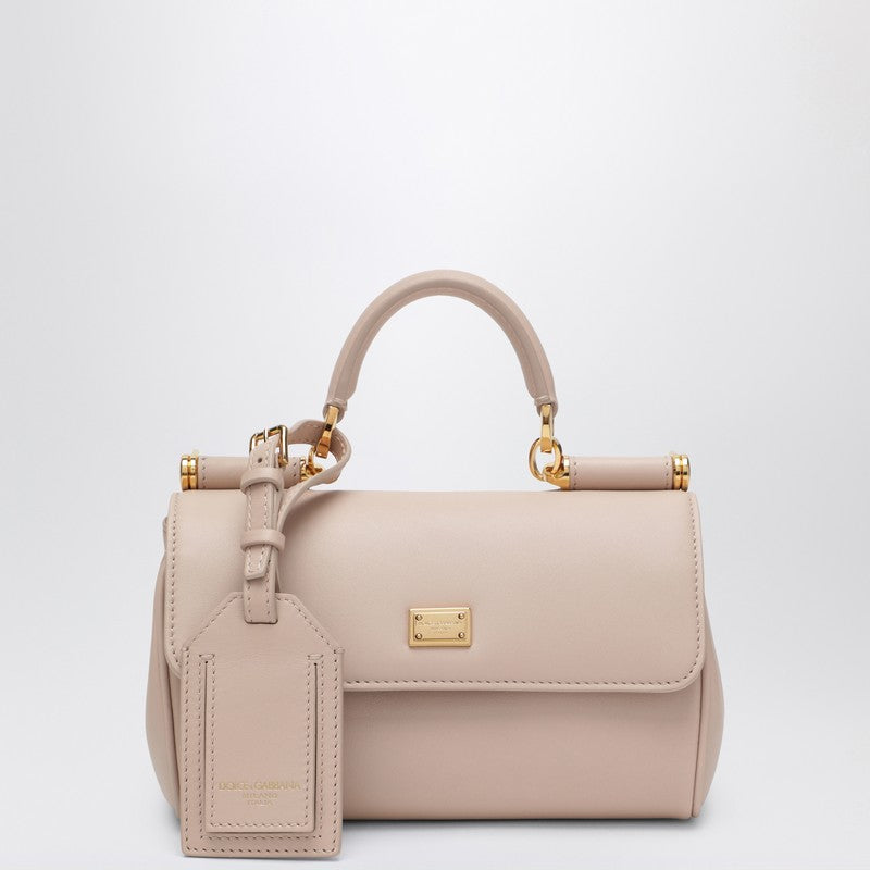 Dolce&Gabbana Small My Sicily Handbag In Light Pink Leather Women