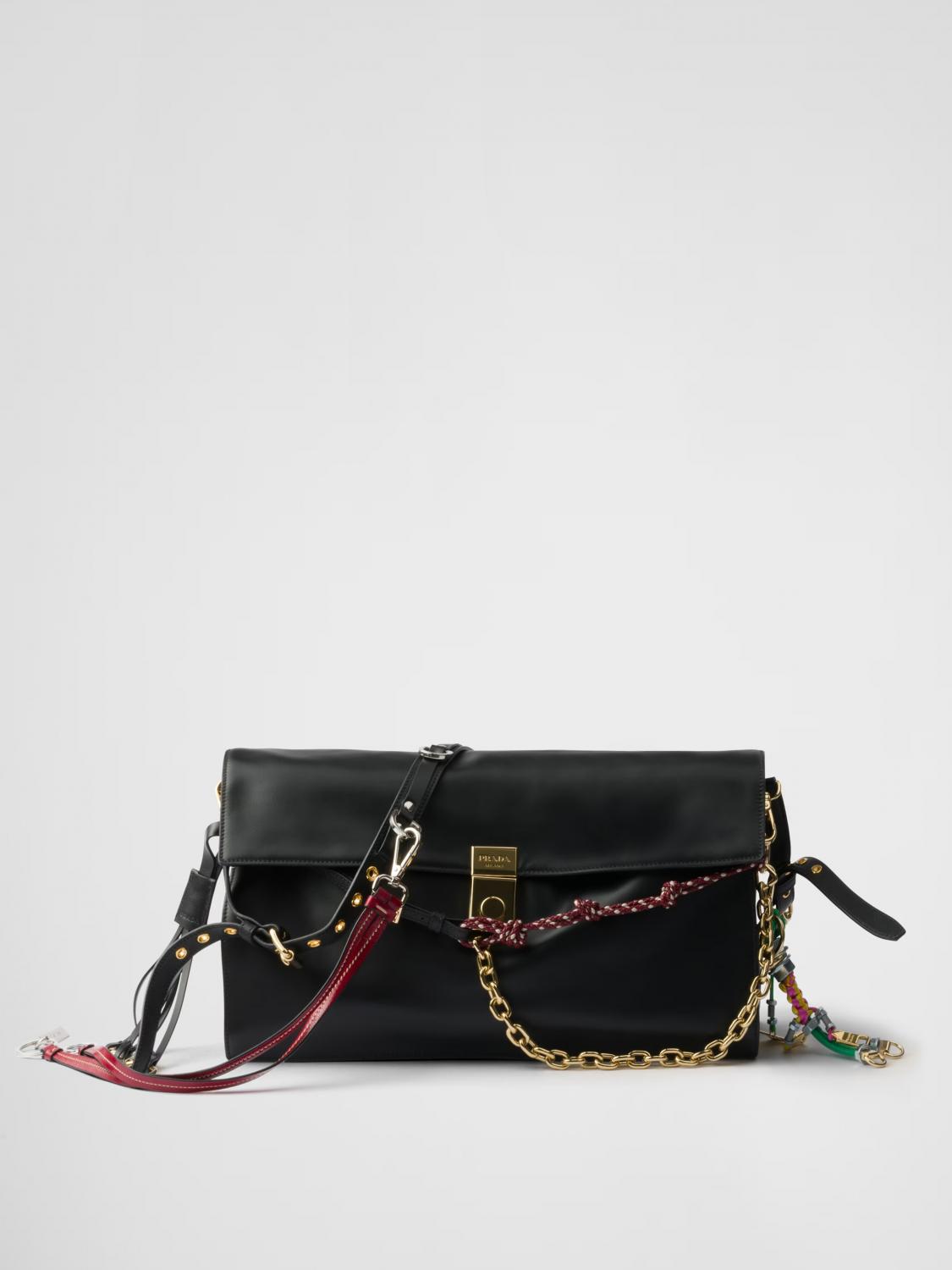 Prada Crossbody Bag Woman Black