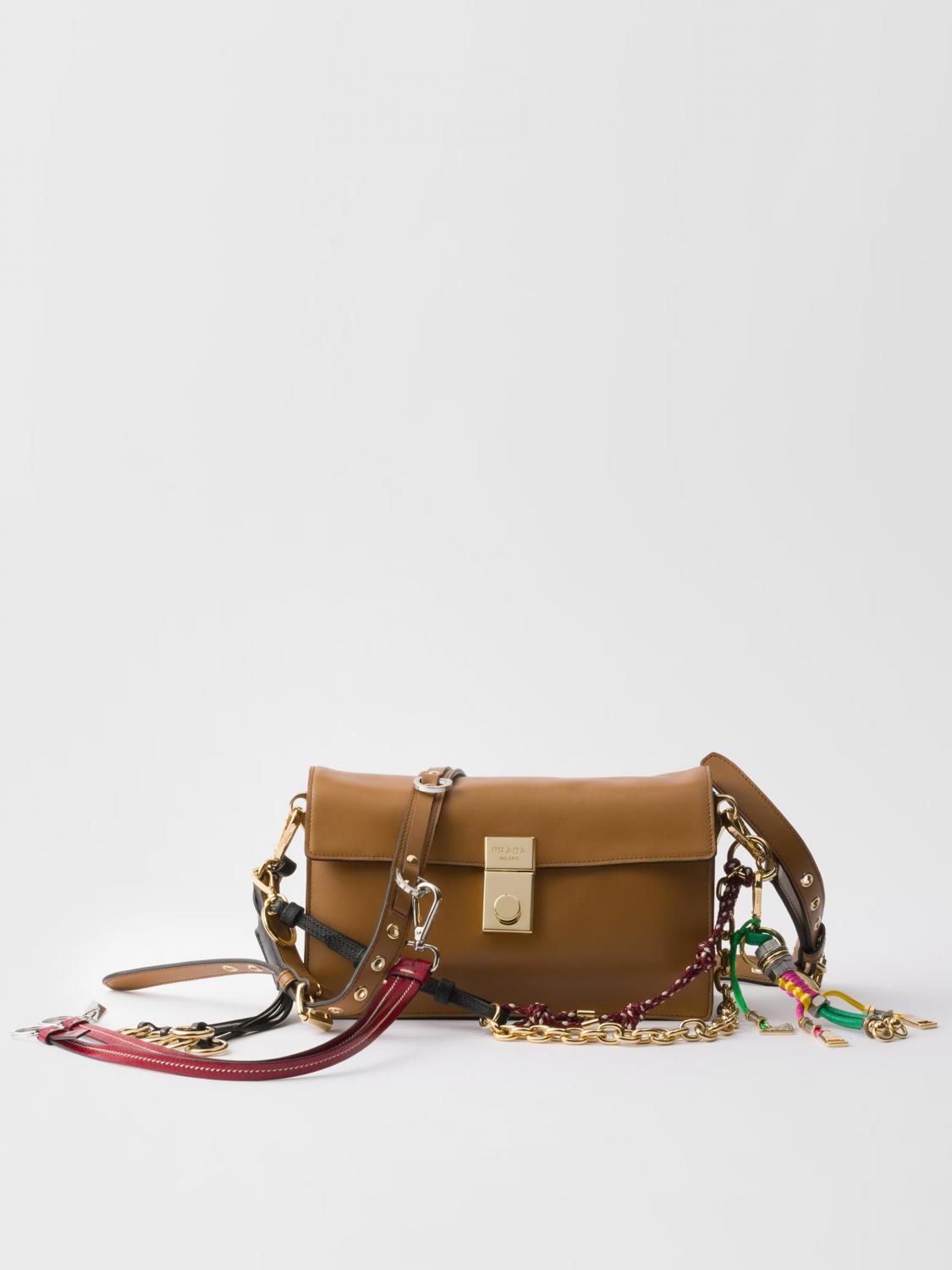 Prada Crossbody Bag Woman Brown
