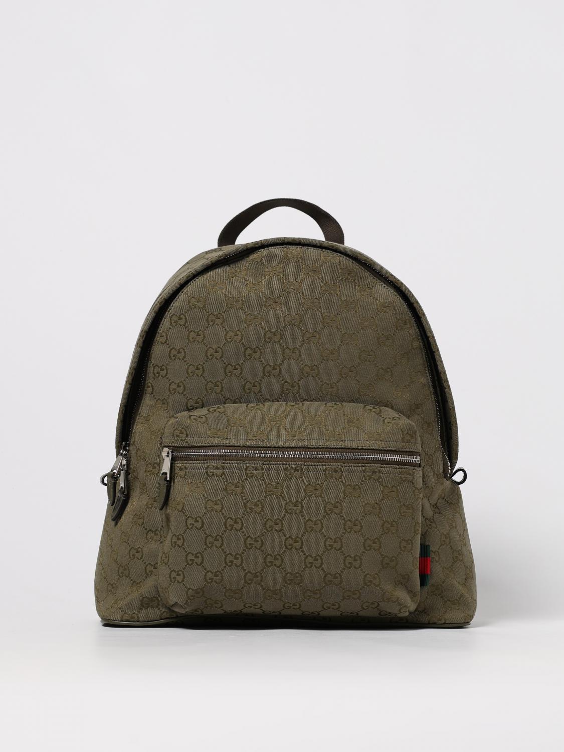Gucci Backpack Men Green