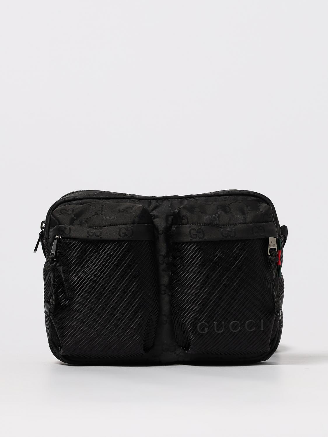 Gucci Shoulder Bag Men Black