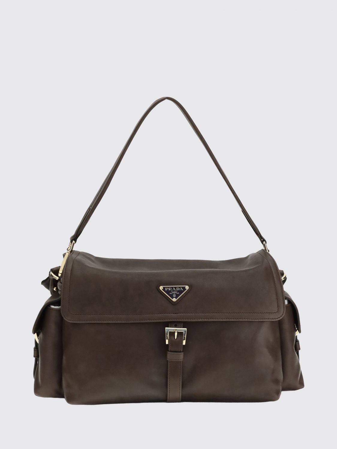 Prada Shoulder Bag Woman Burnt