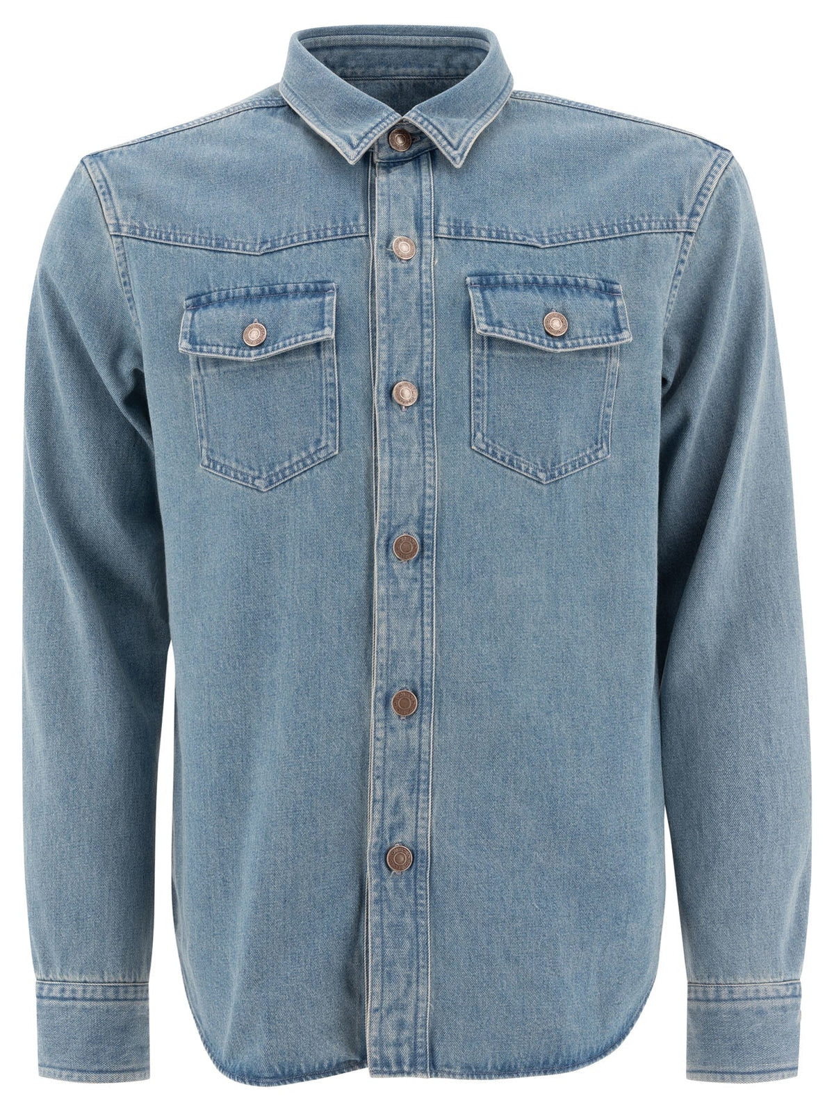 Tom Ford Men "Western" Cotton Shirt