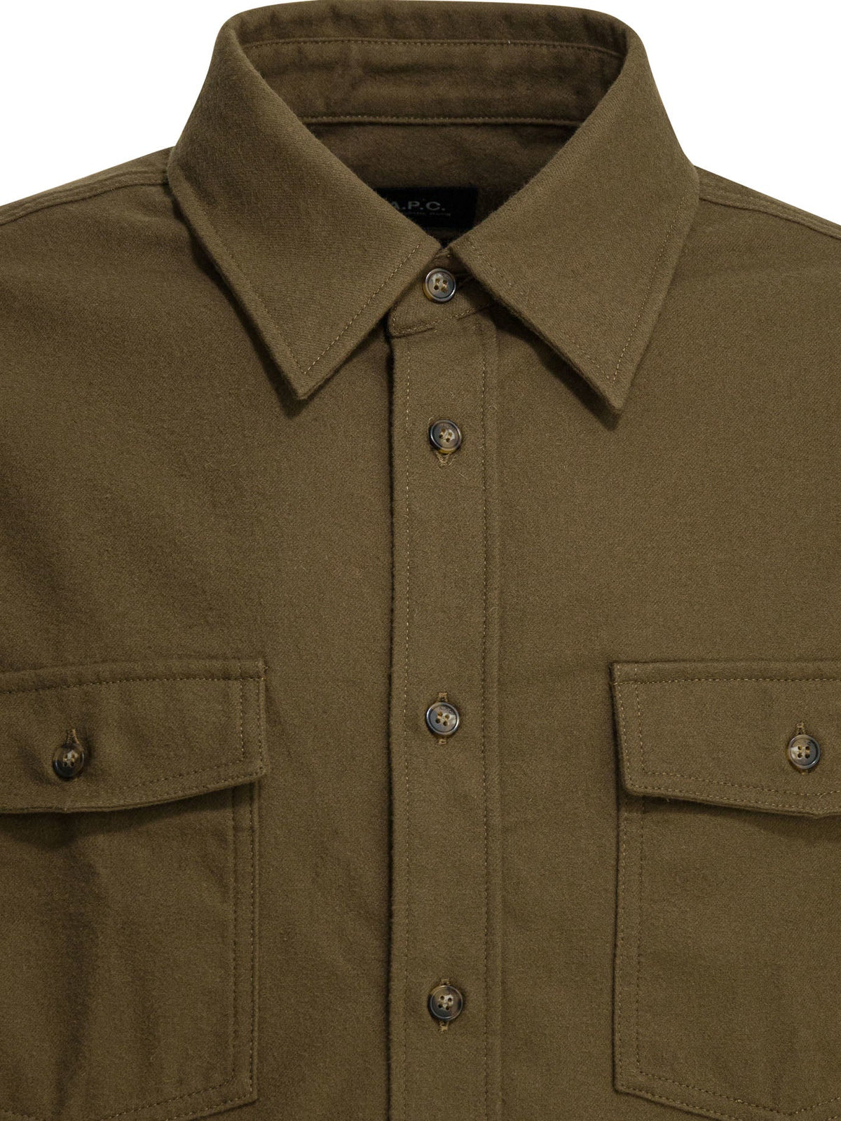 A.P.C. Men Cotton Overshirt Jacket