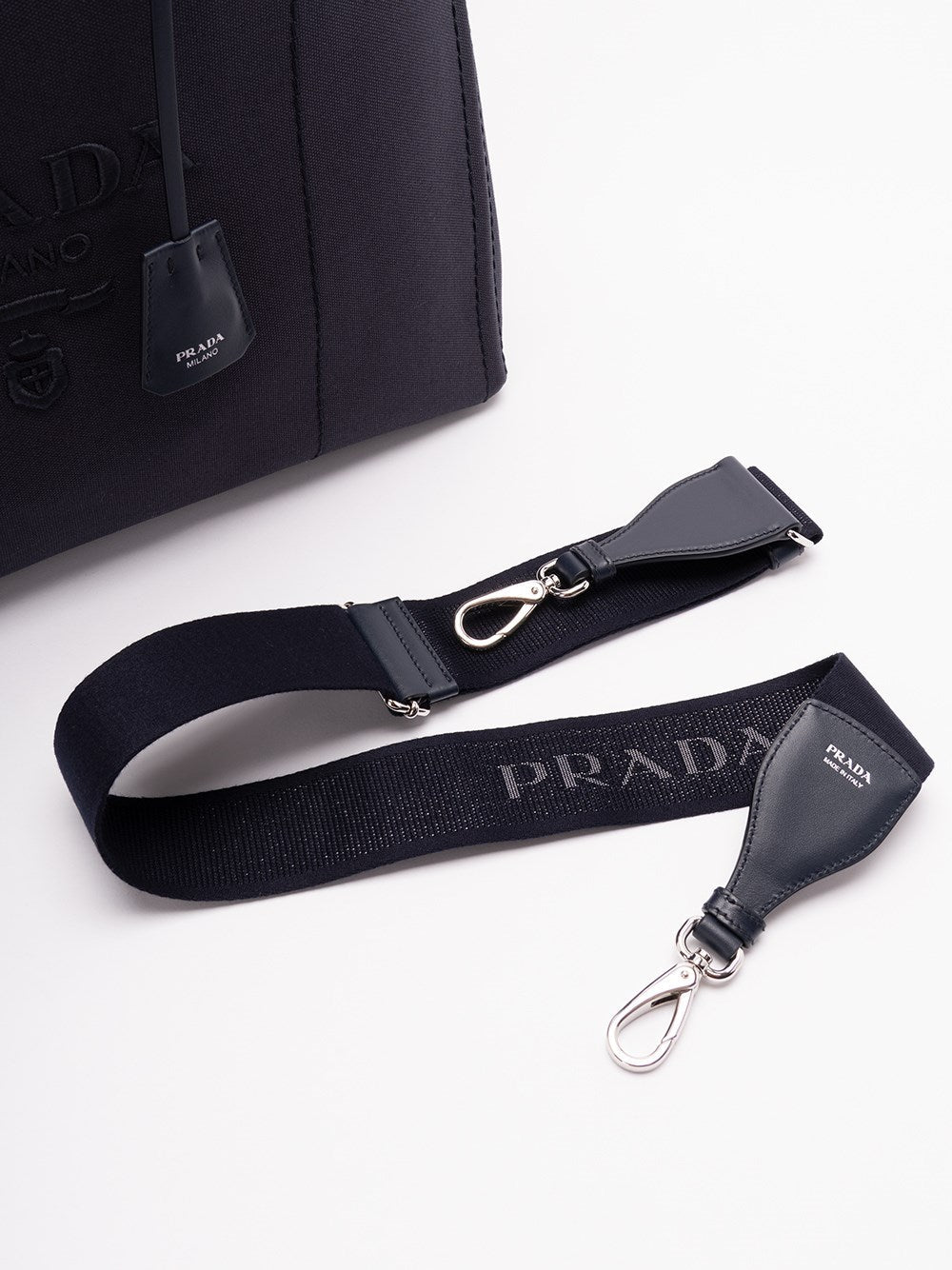 Prada Men Cotton Tote