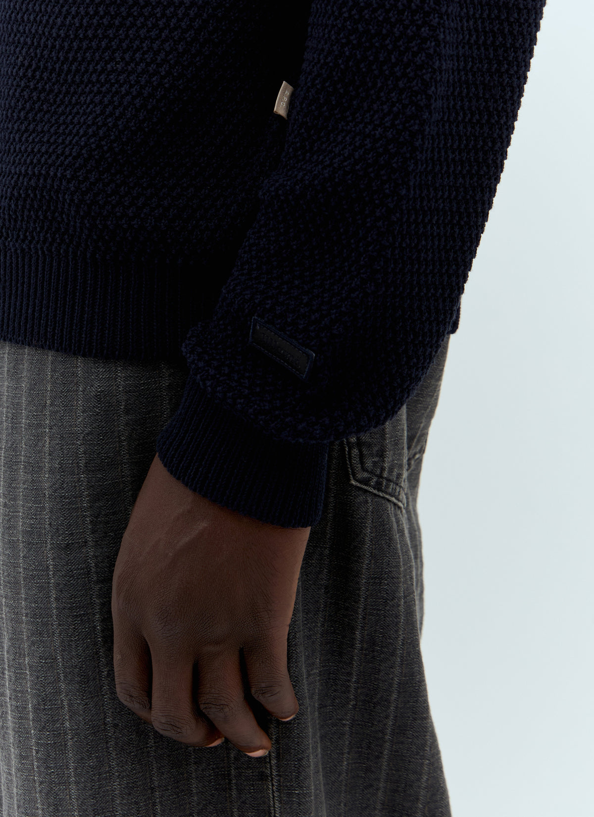 A.P.C. Men X Jjjjound Waffle-Knit Sweater