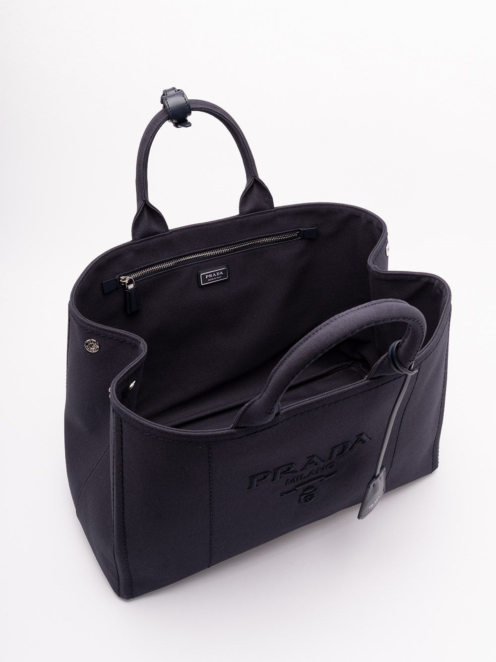 Prada Men Cotton Tote