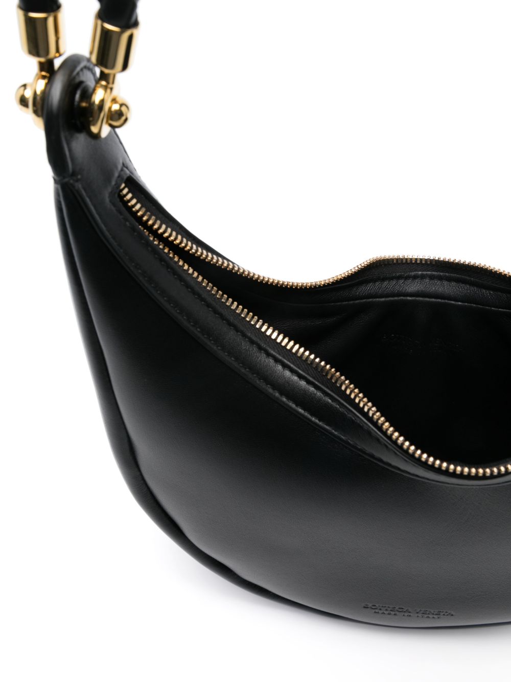 Bottega Veneta Women Hula Hoop Leather Handbag