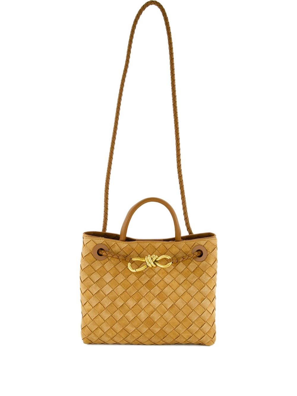 Bottega Veneta Women Andiamo Small Leather Tote Bag