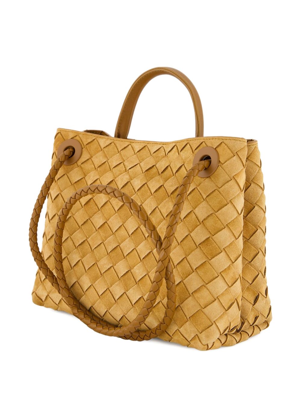 Bottega Veneta Women Andiamo Small Leather Tote Bag