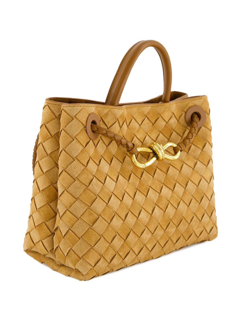 Bottega Veneta Women Andiamo Small Leather Tote Bag